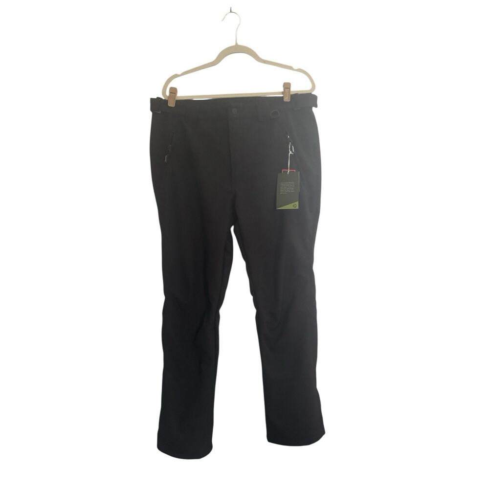 NWT Outdoor Ventures Pants Mens 34Wx32L Softshell Fleece Lined Winter #6299